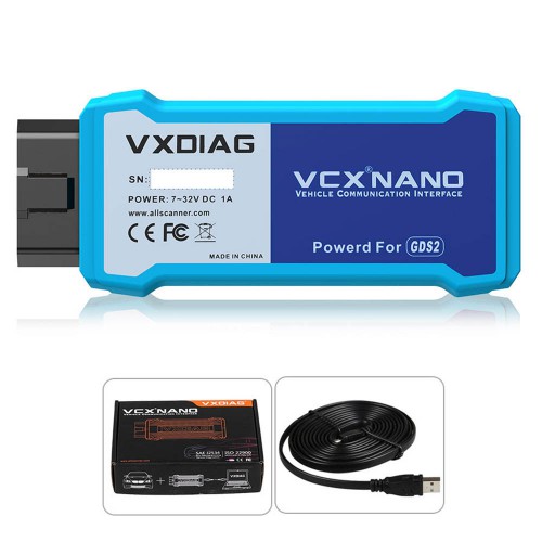 [With U Disk] WIFI Version VXDIAG VCX NANO for GM / OPEL GDS2 Tech2WIN Diagnostic Programming System