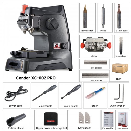 [Pre-order] 2024 Xhorse Condor XC-002 PRO XC002 PRO Manual Key Cutting Machine