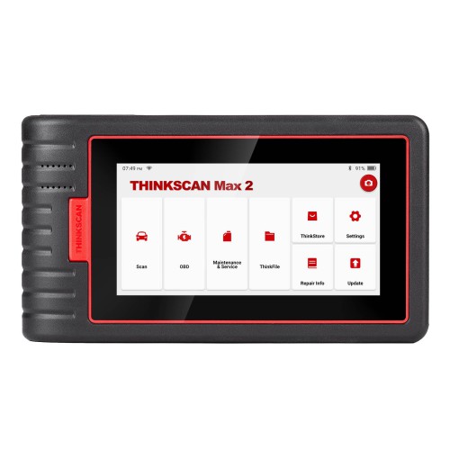 THINKCAR ThinkScan Max 2 Diagnostic Tool 28 Service Functions ECU Coding Supports CAN FD FCA AutoAuth Lifetime Free Update
