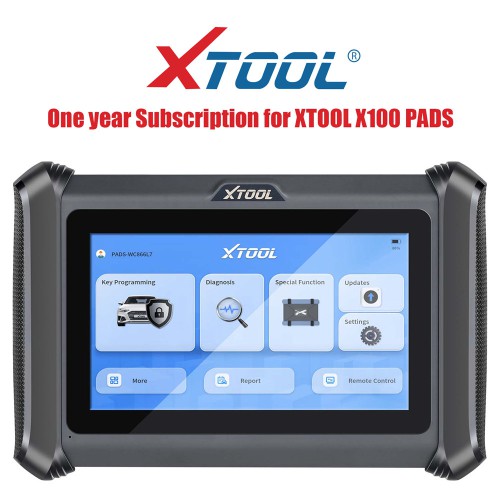[Subscription] One Year Update Service for XTOOL X100 PADS