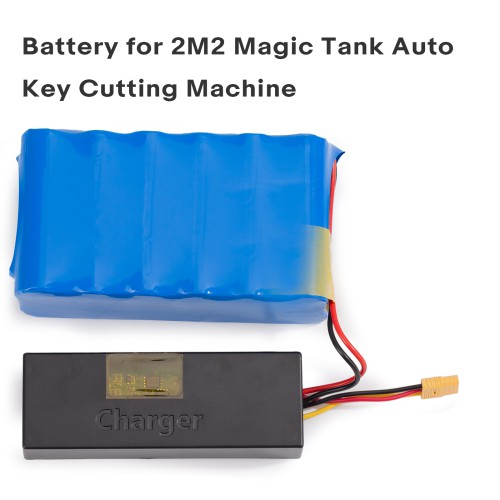 [With Battery] 2M2 TANK 2 Pro CNC Key Cutting Machine with Protective Shell Add House Keys Mul-T-lock Dimple Multi-point Keys Mobile APP Control