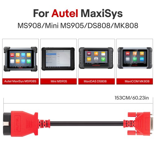 Main Test Cable for Autel MaxiSys MS908/ Mini MS905/ DS808/ MK808