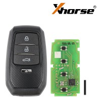 VVDI VW DS Style 3-Button Wireless Remote Flip Key -by XHorse
