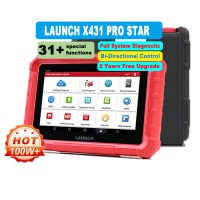 Launch X-431 PRO STAR 8 inch Full system Diagnostic Tablet Global Version Bi-Directional 31+ Special Functions 4GB RAM+64GB ROM 2 Years Free Update